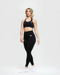 Move Seamless Leggings | Black Marl