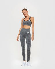 Move Seamless Leggings | Grey Marl