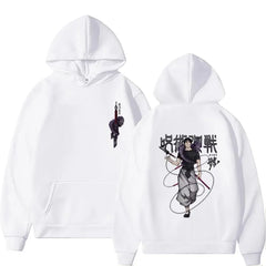 Japanese Anime Family Hoodies Jujutsu Kaisen Fushiguro Toji Graphic Male Fashion Manga Streetwear Men Women  Sweatshirt