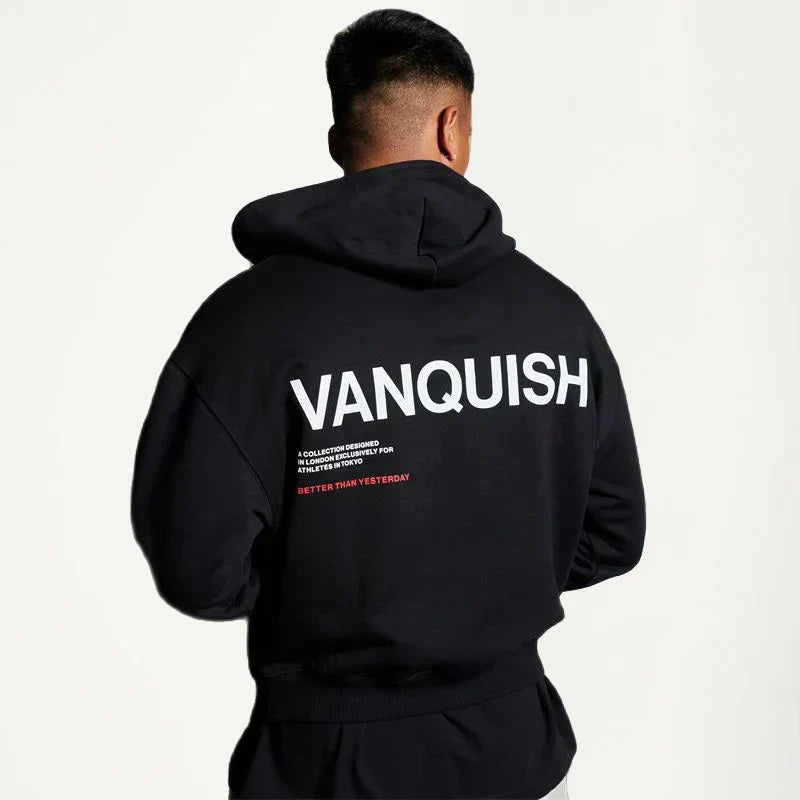 Men Oversized Pullover Hoodie